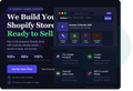 Shopify Website With Pre-Loaded Products.